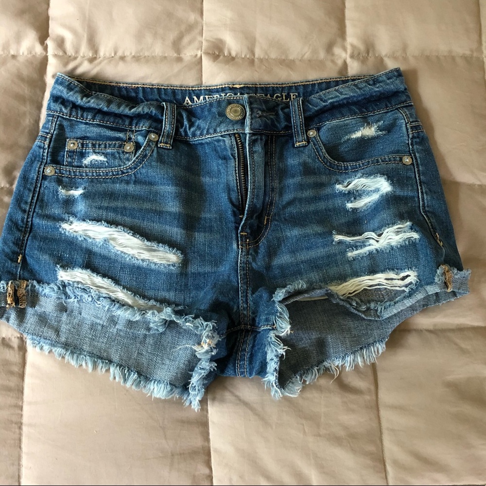 American Eagle Outfitters Tomgirl Denim Shortie